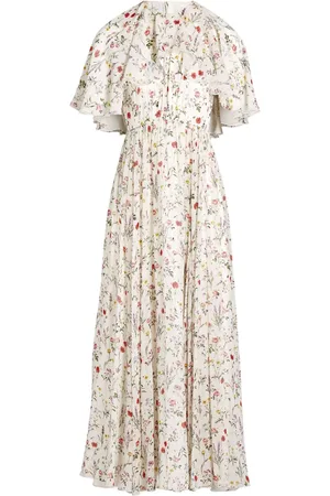 Giambattista Valli Kleid mit Impressionist-Print