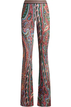 Etro Gestrickte Hose mit Paisleymuster