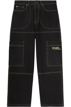 OFF-WHITE Irregular Cargo-Jeans