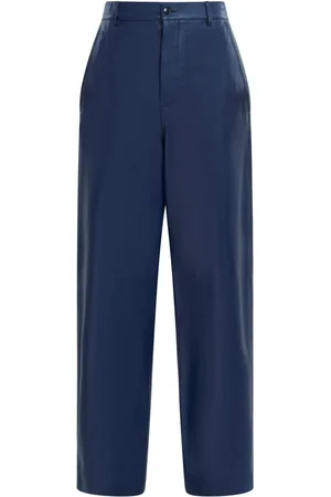 Marni Lederhose mit geradem Bein