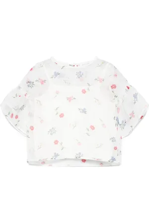 MONNALISA Bluse mit Blumen-Print