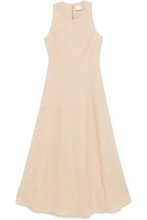 ELEVENTY Midikleid aus Leinen
