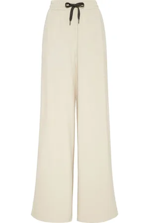 Brunello Cucinelli Wide-Leg-Hose mit Kordelzug