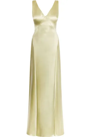 Serafini Maxikleid aus Satin