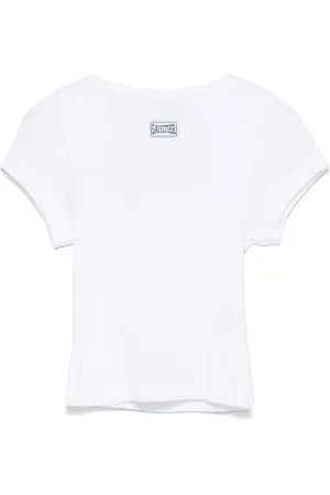 Jean Paul Gaultier T-Shirt mit Logo-Patch