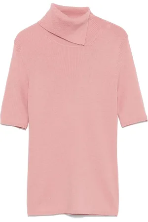 P.A.R.O.S.H. T-Shirt aus geripptem Strick