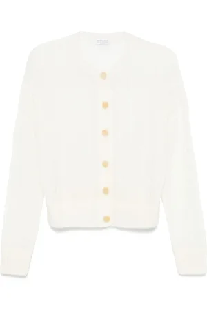 Brunello Cucinelli Cardigan mit Zopfmuster