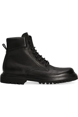 Dolce & Gabbana Schnürstiefel aus Leder