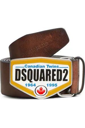 Dsquared2 Ledergürtel mit Logo-Schnalle