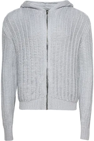 Rick Owens Gestrickter Hoodie