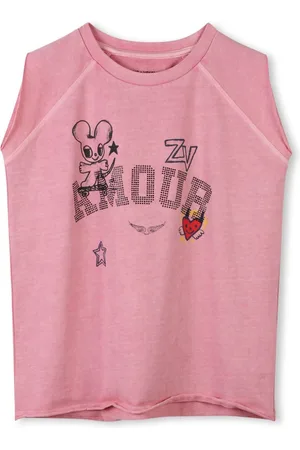 Zadig & Voltaire Top mit Illustrations-Print