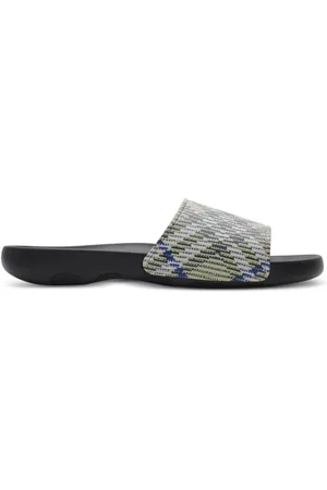 Burberry Pantoletten mit Vintage Check-Muster