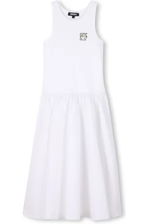 DKNY Kleid mit Logo-Print