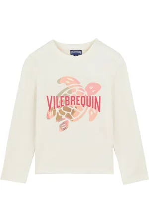 Vilebrequin Landscape Turtles T-Shirt aus Bio-Baumwolle