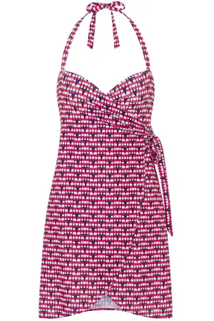 Moschino Minikleid mit Logo-Patch