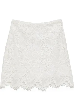 ERMANNO SCERVINO Minirock aus floraler Spitze