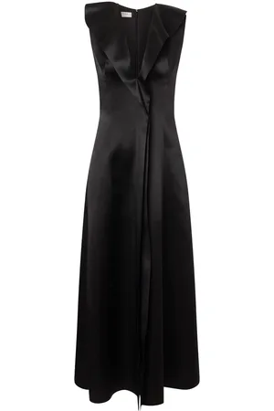 Serafini Midikleid aus Satin