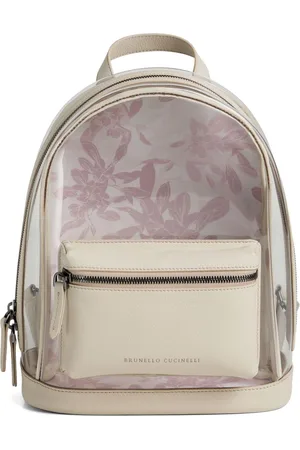 Brunello Cucinelli Rucksack mit Blumen-Print