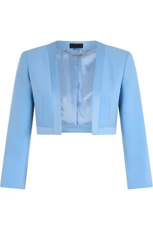 Liu Jo Cropped-Jacke mit Satinbesatz