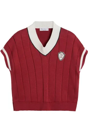 Brunello Cucinelli Gestricktes T-Shirt