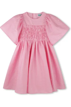 Kenzo Kleid mit Früchtestickerei