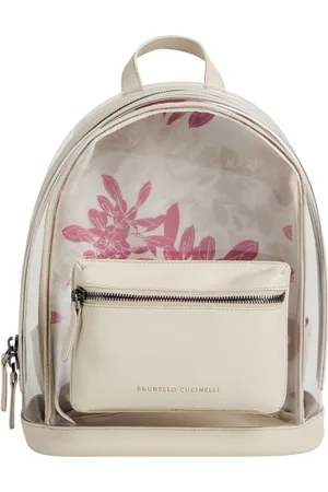 Brunello Cucinelli Rucksack mit Blumen-Print