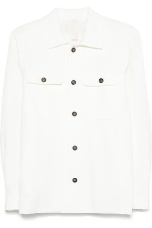 ELEVENTY Hemdjacke mit klassischem Kragen