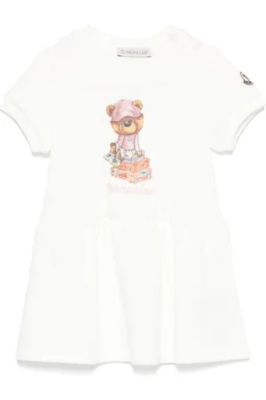 Moncler Kleid mit grafischem Print