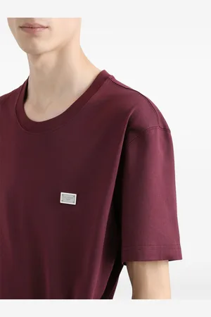 Dolce & Gabbana T-Shirt mit Logo-Schild