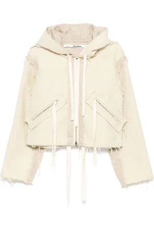 midorikawa Jacke mit ungesäumten Kanten