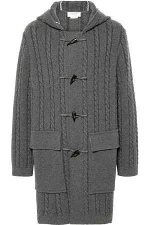 Thom Browne Dufflecoat mit Kapuze