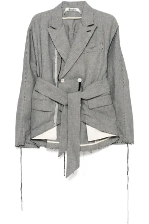 midorikawa Ungesäumter Blazer