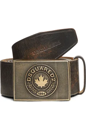 Dsquared2 Ledergürtel mit Logo-Schild