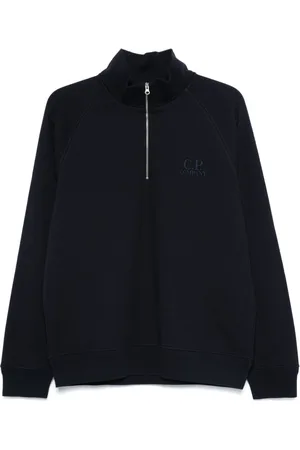 C.P. Company Sweatshirt mit Poloshirtkragen
