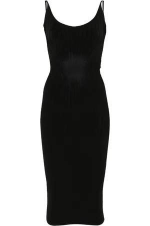 MUGLER Gestricktes Midikleid
