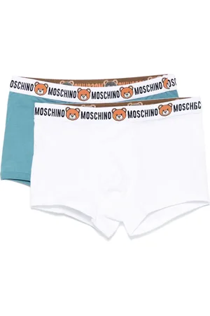 Moschino Set aus zwei Slips mit Logo-Bund