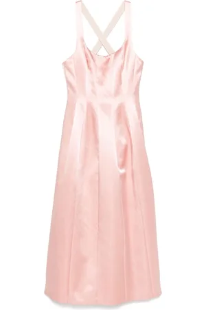 Serafini Midikleid aus Satin