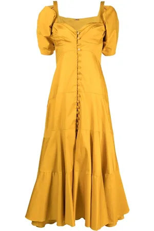 Cult Gaia Midikleid mit Cut-Outs