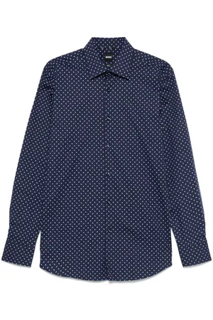 HUGO BOSS Gemustertes Hemd