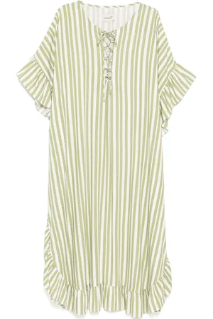 Bambah Raya Kaftankleid mit Rüschen