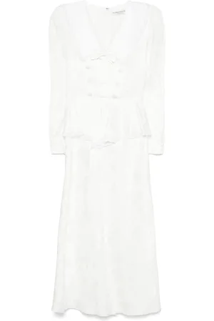 Alessandra Rich Midikleid aus Jacquard