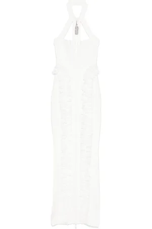 Self-Portrait X Christopher Kane gestricktes Maxikleid