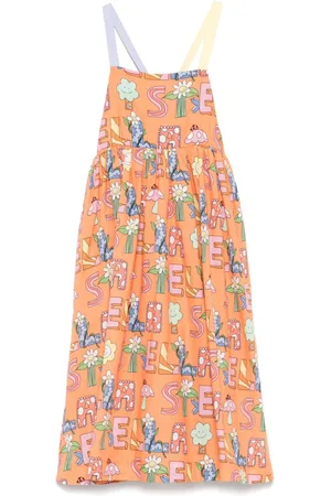 Stella McCartney Kleid mit Logo-Print