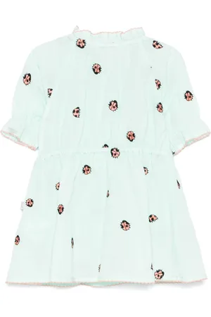 Stella McCartney Kleid mit Marienkäfer-Stickerei