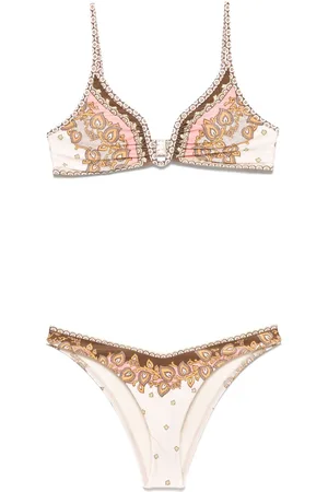 ZIMMERMANN Maxine Plunge Wire Bikini