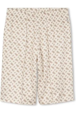 HUGO BOSS Shorts mit Logo-Print