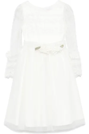 MONNALISA Kleid mit Blumenstickerei