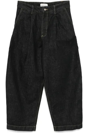 STUDIO NICHOLSON Jeans mit Faltendetail