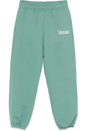 VERSACE Jogginghose mit Logo-Stickerei