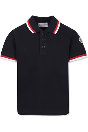 Moncler Poloshirt mit Streifendetail